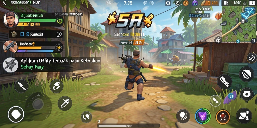 Screenshot aplikasi 5RT yang menunjukkan antarmuka pengguna yang intuitif.