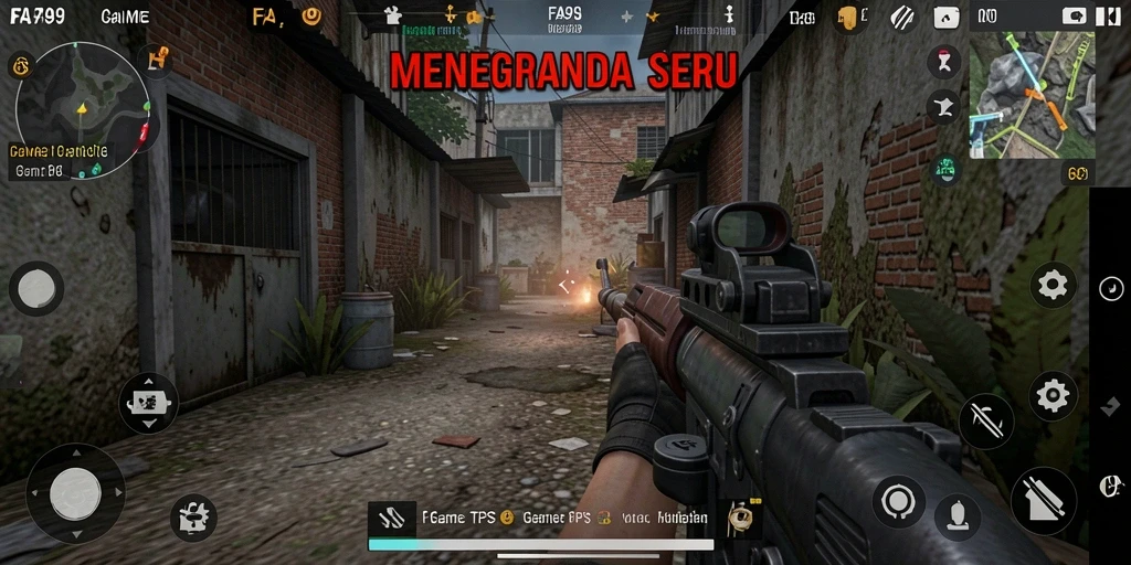 Gameplay seru dalam pertempuran TPS di FA99.