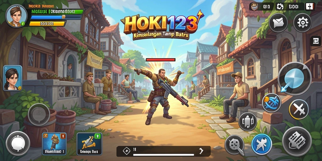 Tampilan gameplay HOKI123 yang menarik dan interaktif.