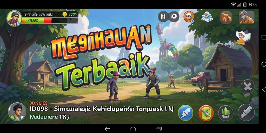 Screenshot ID098 menunjukkan gameplay menarik dan interaktif.