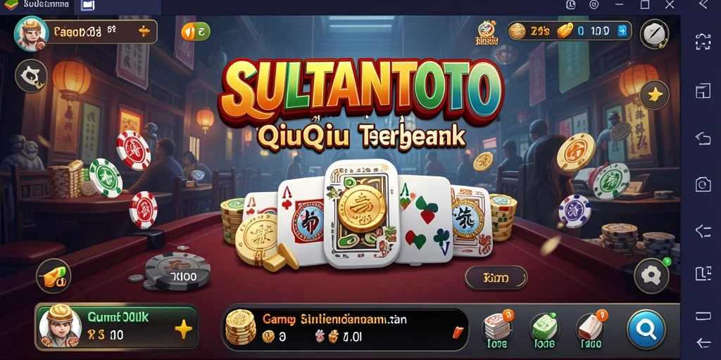 Tampilan gameplay menarik dari SULTANTOTO QiuQiu.