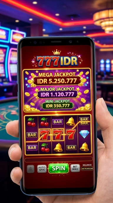Tampilan aplikasi 777idr dengan antarmuka yang intuitif.